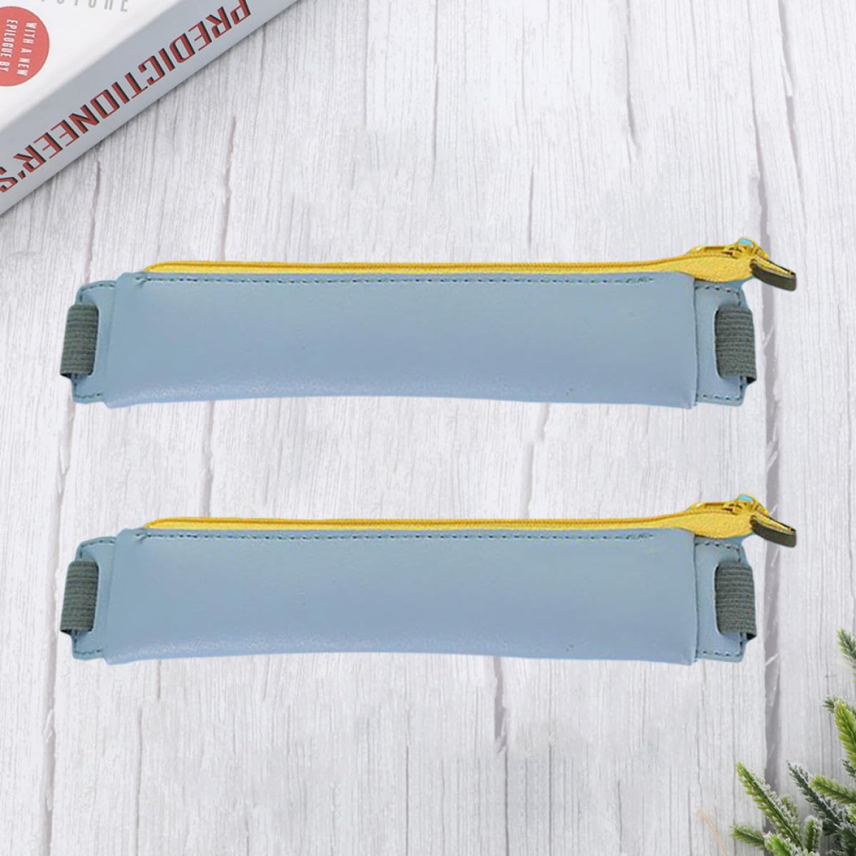 SHINEOFI 6pezzi Vintage Astuccio Protettivo Per Scrittura Design Blu Per e Scuola Per Speciali