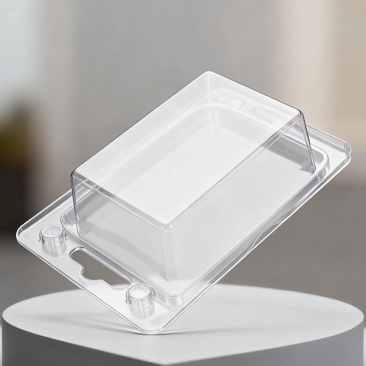 ibasenice 10pcs Blister Packaging: Clear Blister Storage Box With Snap Closure - Transparent Clamshell Packaging Container For Electronic Products Small Items image 3