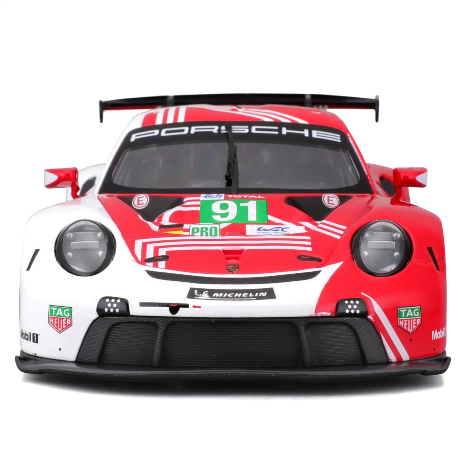 Bburago - Porsche 911 RSR LM 2020, Samochód Diecast Skala 1