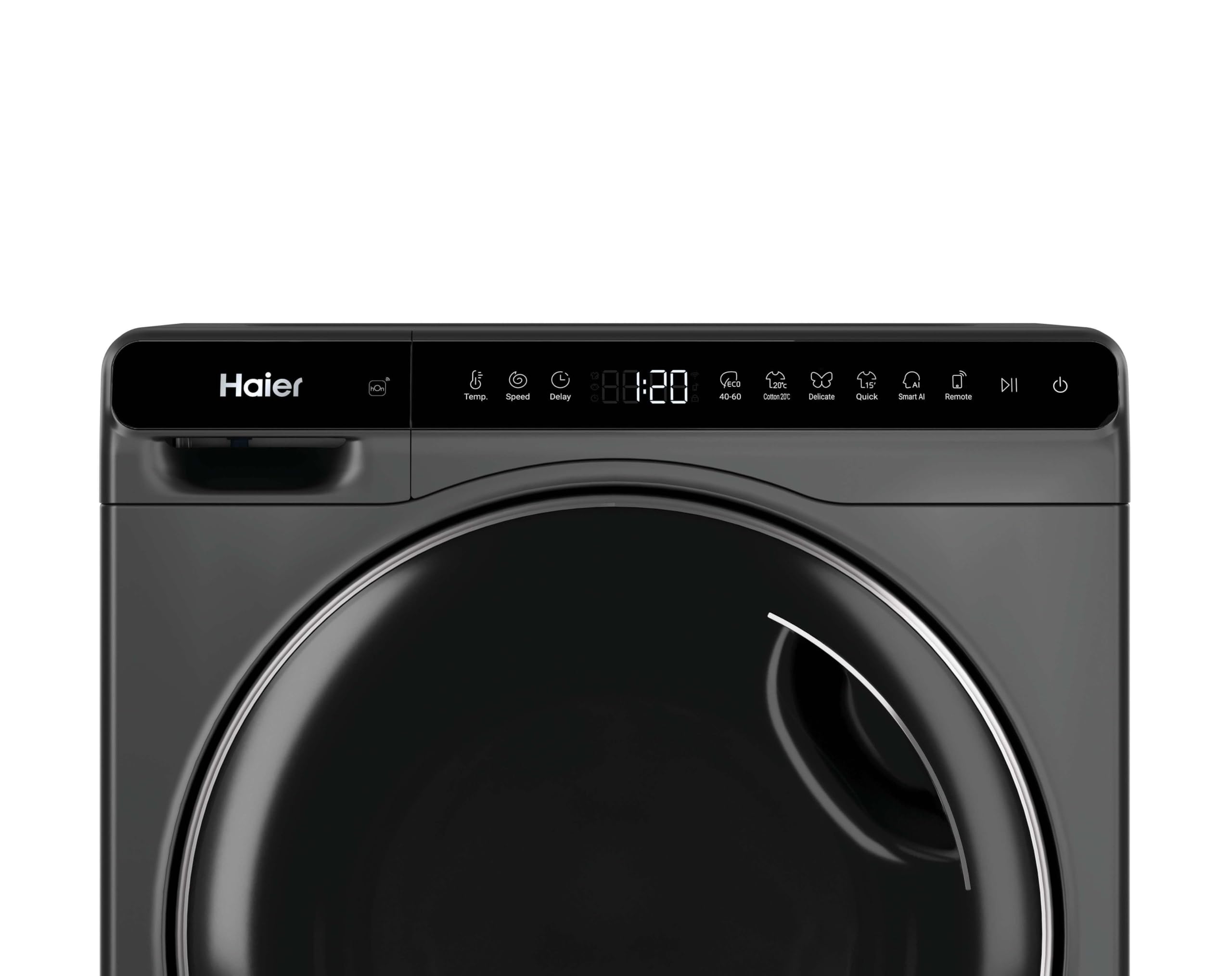 Haier Mini-Waschmaschine 5kg 51cm Breite 70cm Höhe 1200 U/Min Inverter-Motor A-Effizienz HW50-BP12307GU1