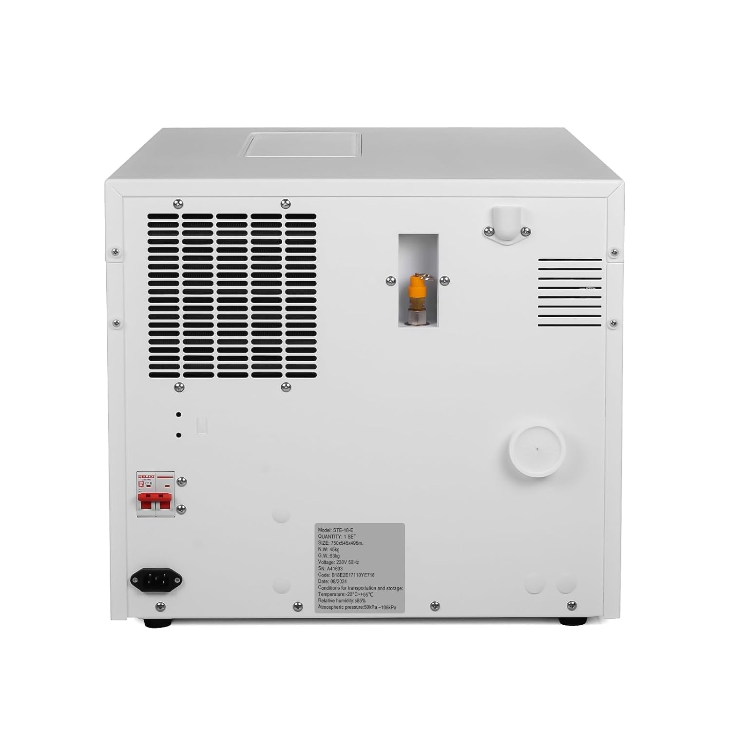 18L/23L Klasse B Vollautoklav Digital Table Top Sterilisator Triple Vakuum Druck Dampf Sterilisation (23L)