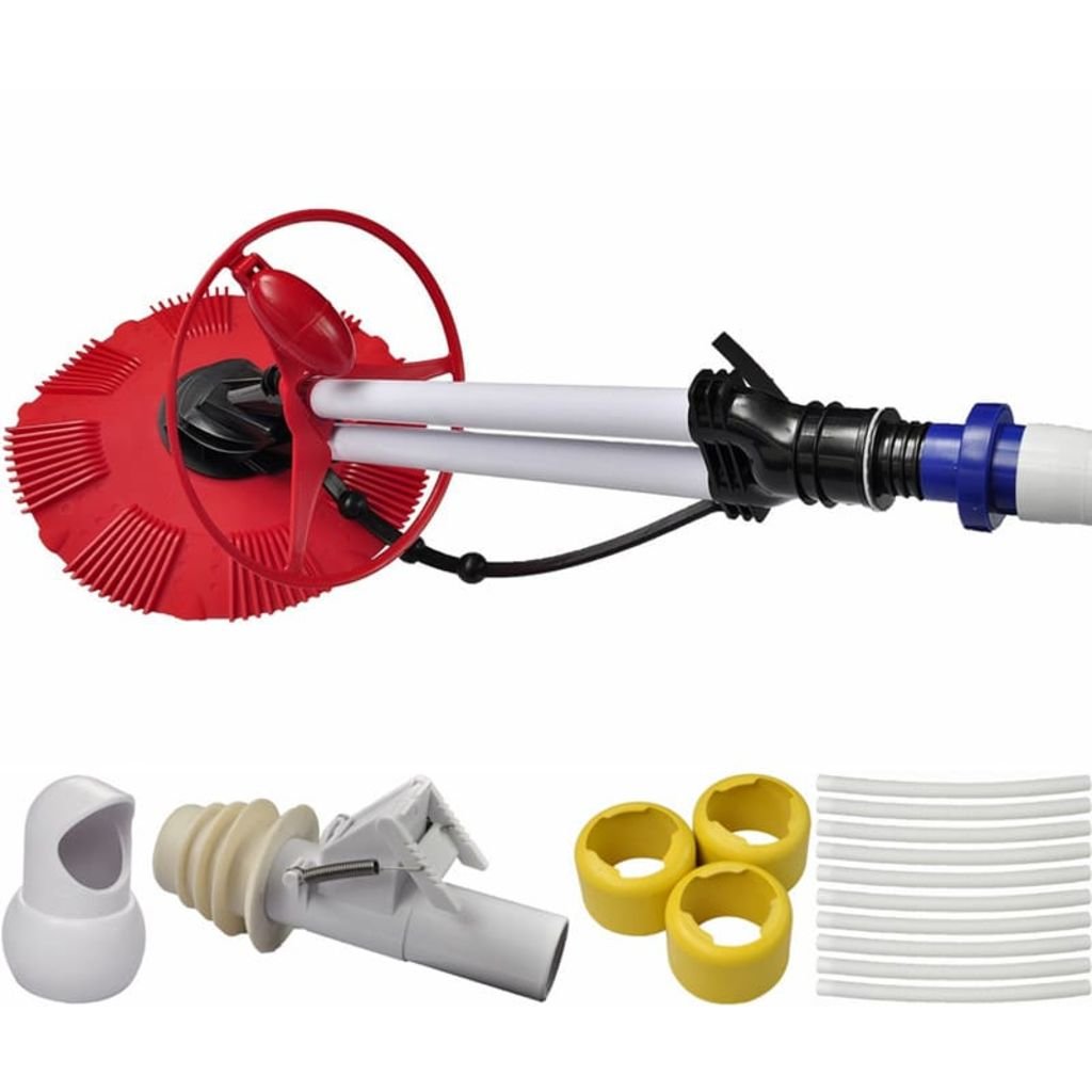 LAPOOH Pulitore Piscina con Tubi Accessori Pulizia Fondo Laghetti Aspiratore