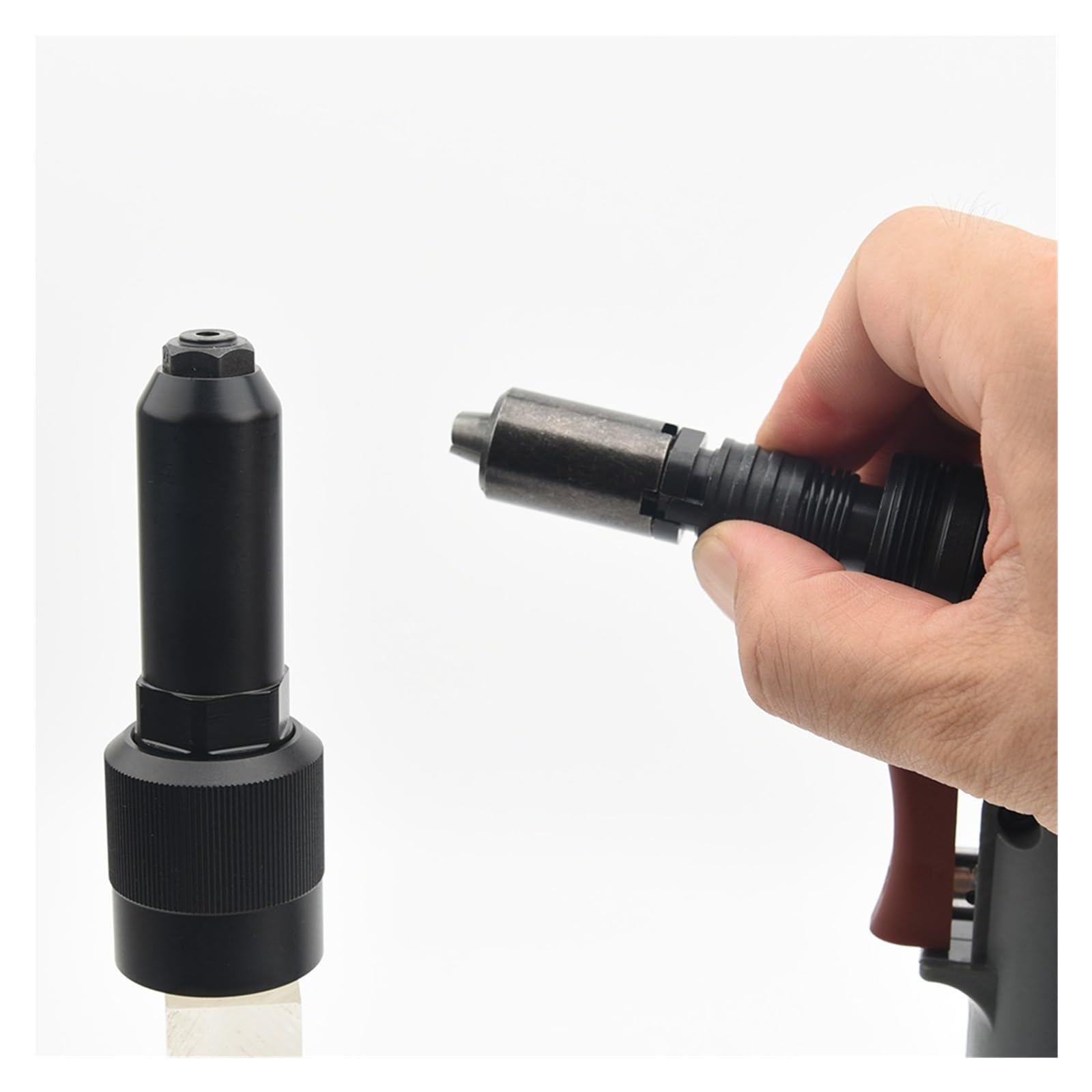 Pistola sparachiodi, Pistola For Rivetti Idraulica Pneumatica Pistole For A Vuoto Da 3,2-4,8 Mm For In Acciaio Inossidabile 4,0