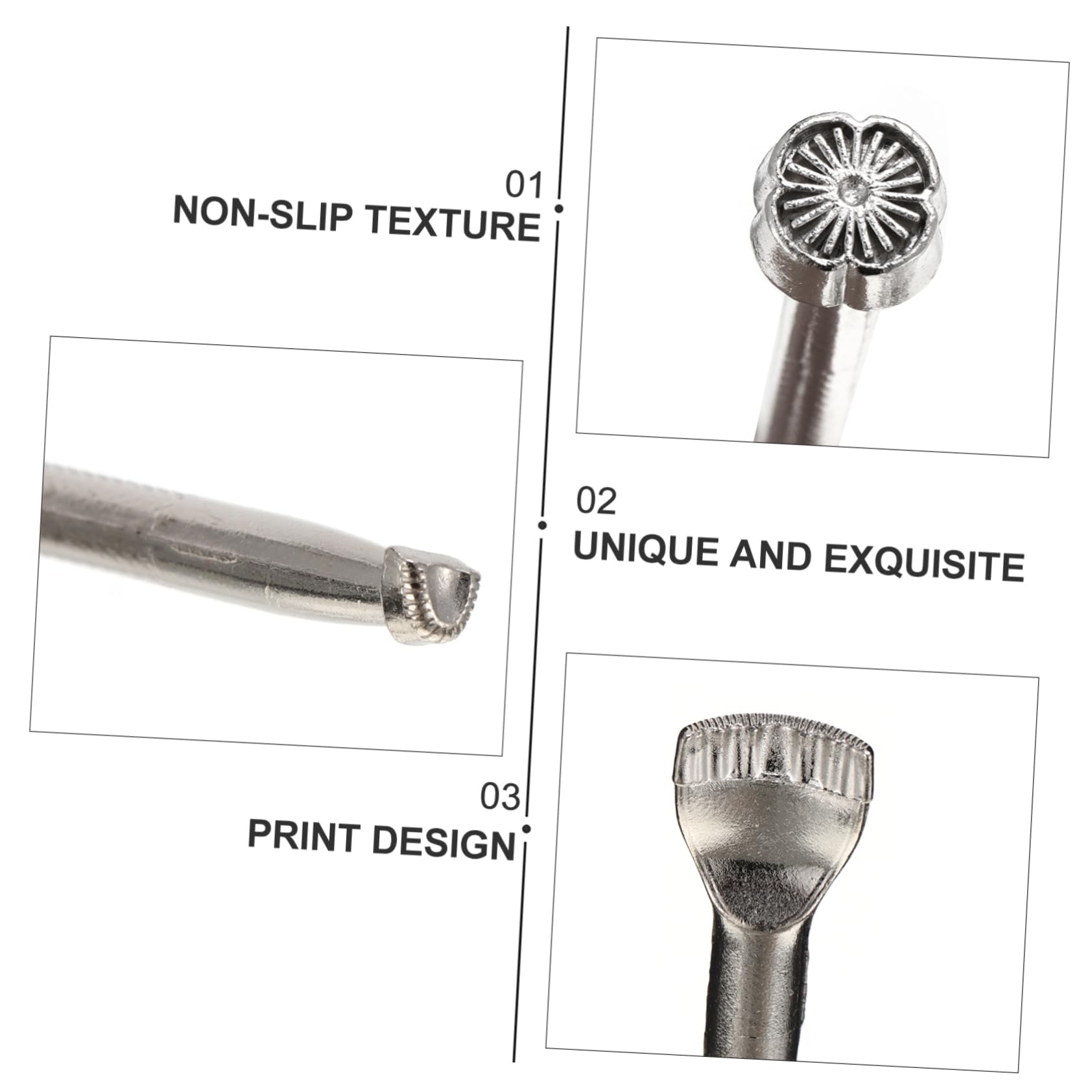 ARTIBETTER Key Stamp Kit Embossed Stamp Punches for Leather Craft Embossing Tools