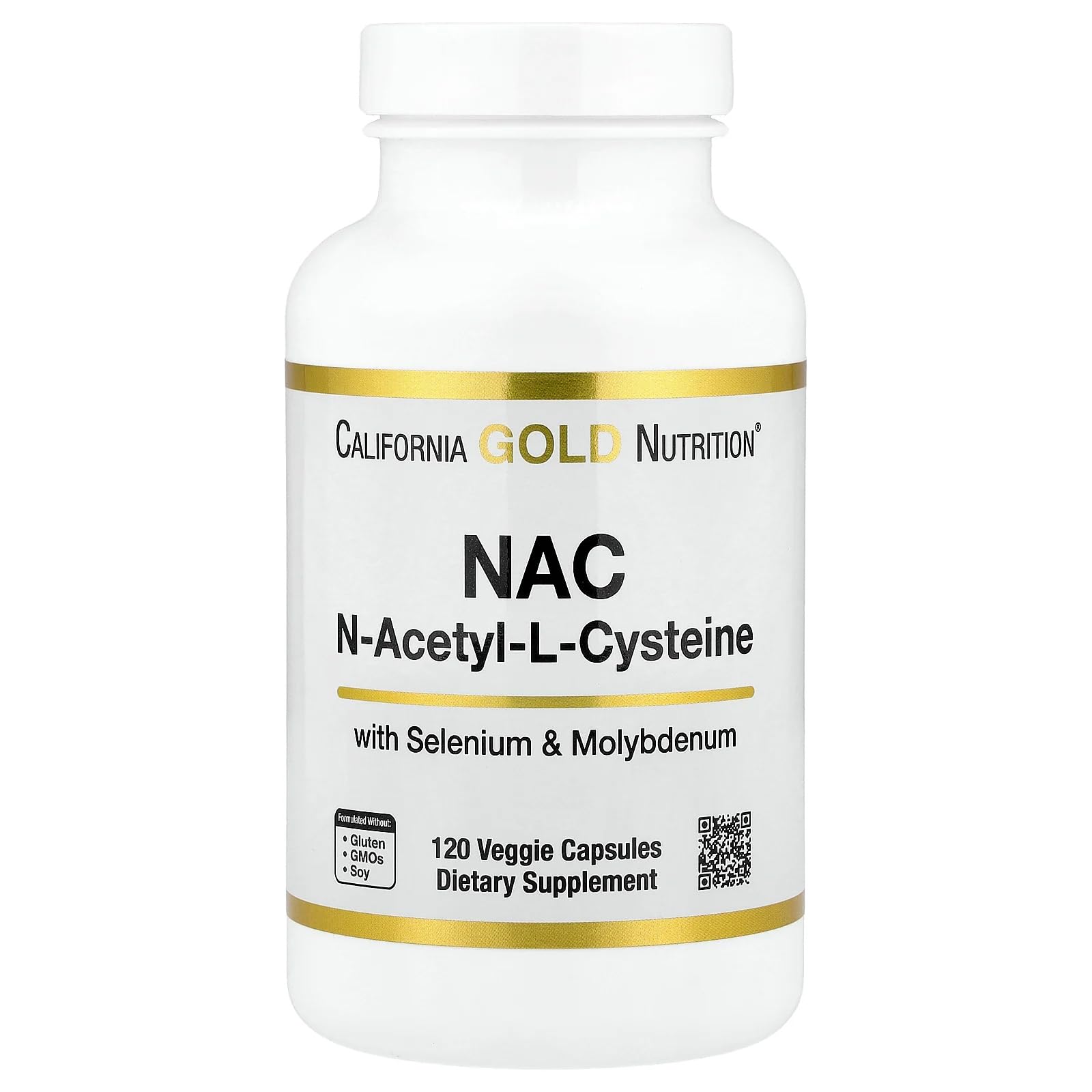 Lake Avenue Nutrition N-Acetyl-L- Cysteine, 600 mg, 120 Veggie Capsules