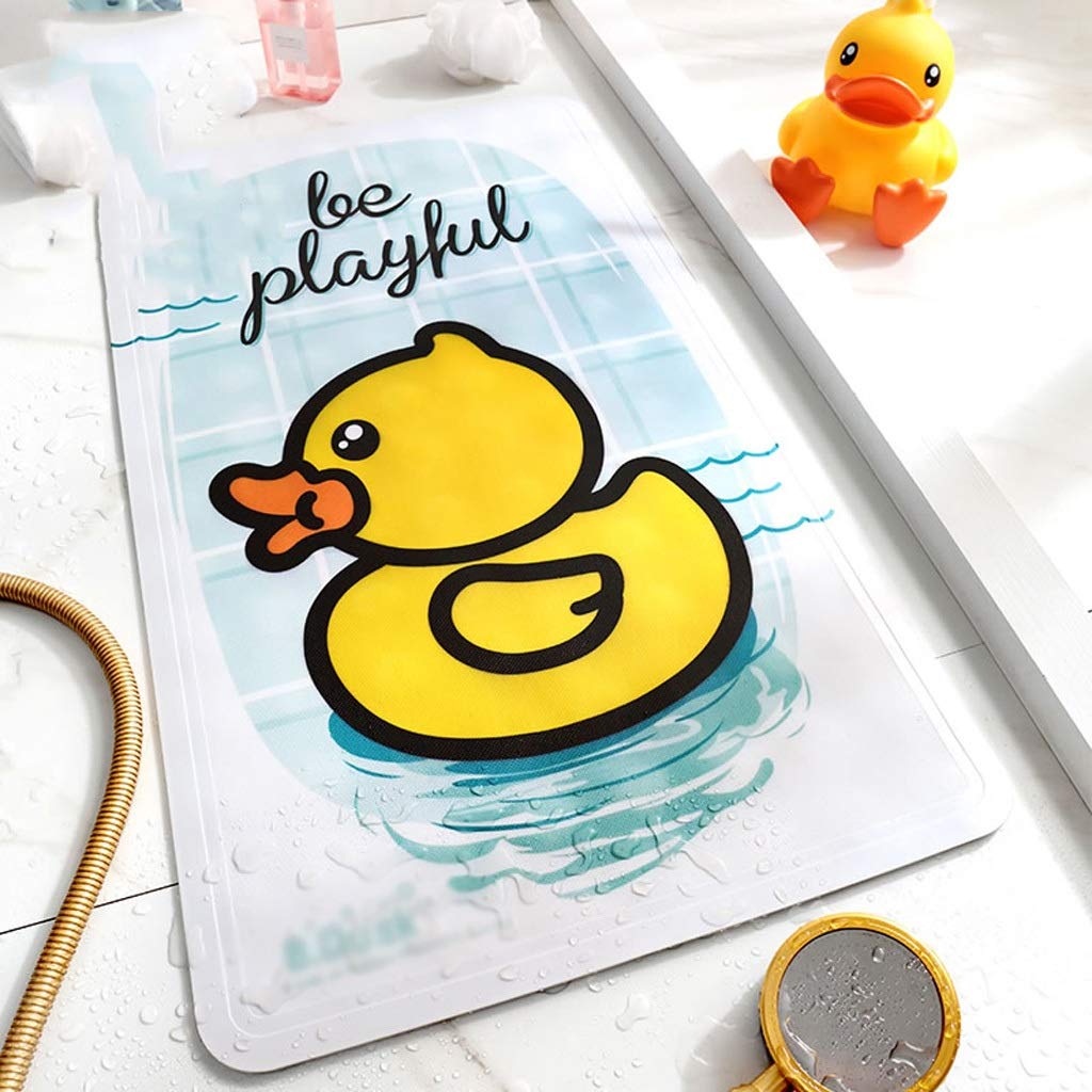 caihuashopping Tappetini per Il Bagno Cute Little Yellow Duck Bagno Vasca da Bagno Mat Casalinghi Bagno Doccia Mats Bambini Mats Mats Toilette Tappetino da Bagno Antiscivolo (Color : C, Size : M)