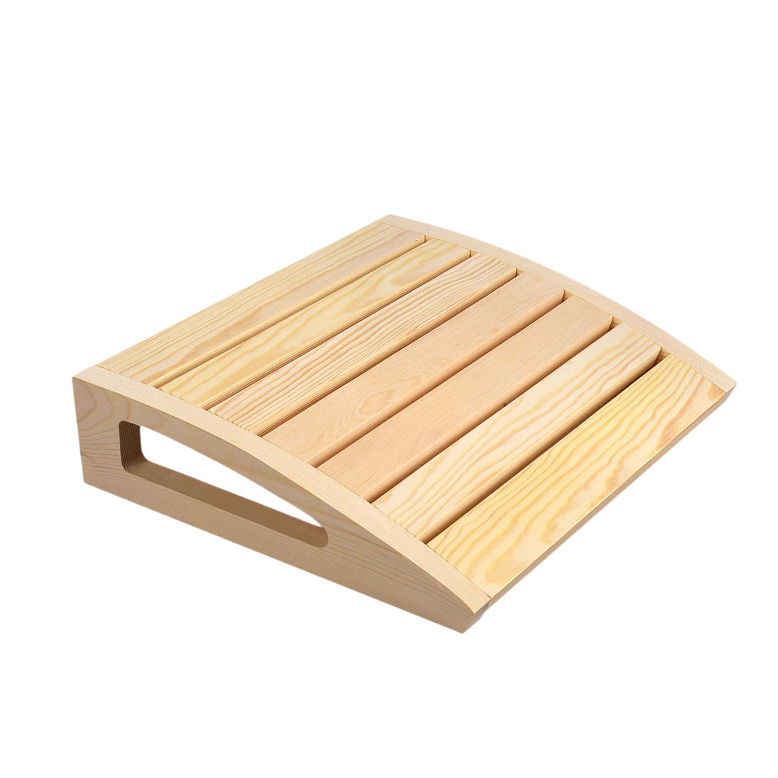 CALANDIS™ Sauna Headrest Wooden Back Bolster Anti Slip Household Sauna Backrest Pillow | Sauna Parts & Accessories | Pools & Spas | Yard, Garden & Outdoor Living-image-46