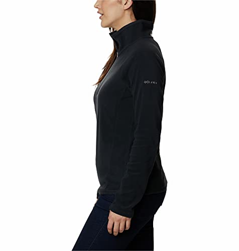 Image of Columbia Women Solid Glacial Iv 1 /2 Zip