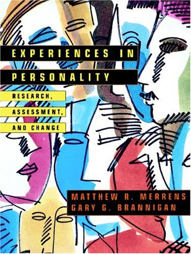 Experiences in Personality: Research, Assessment, and Change (Electrostatic Applications Series; 14)