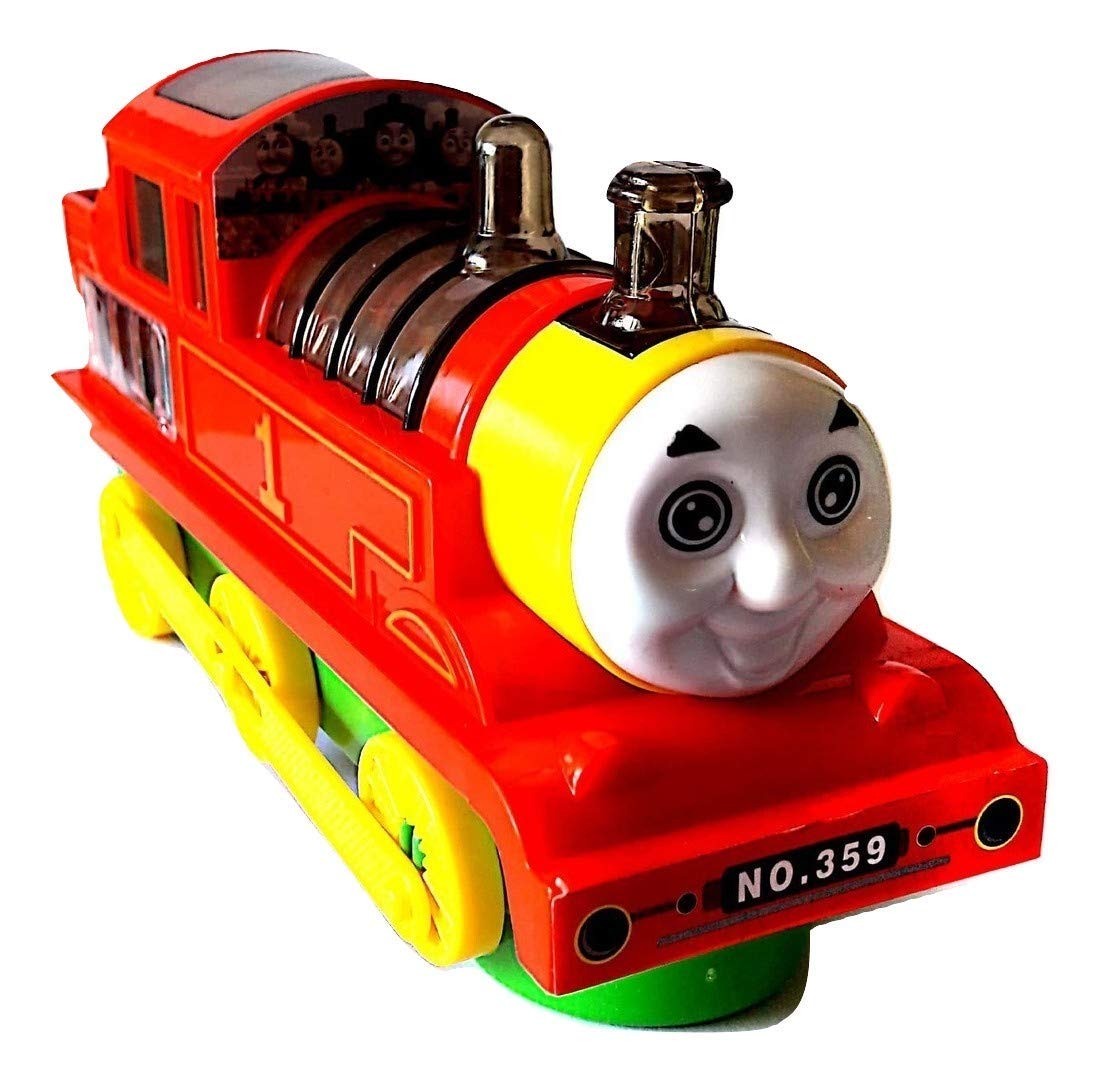 Buy HD BROS Toys Babytintin Battery Operated 4D Flash Electric Train