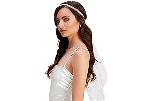 Bachelorette Party Veil - Crystal Veil | Bridal Shower | Bride to...