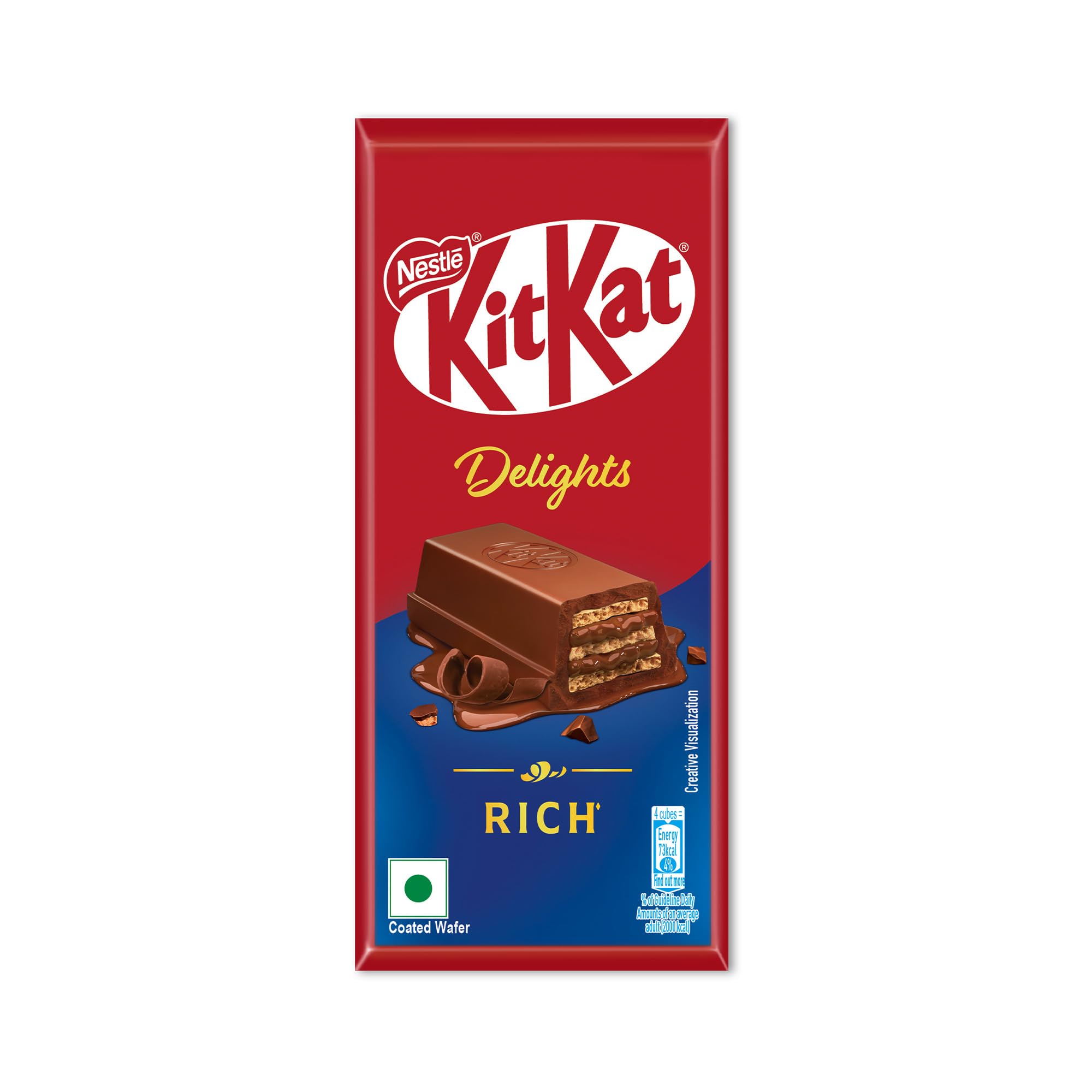 KIT KAT Rich Chocolate Coated Wafer Bar, 50 gram, Pack-image-7
