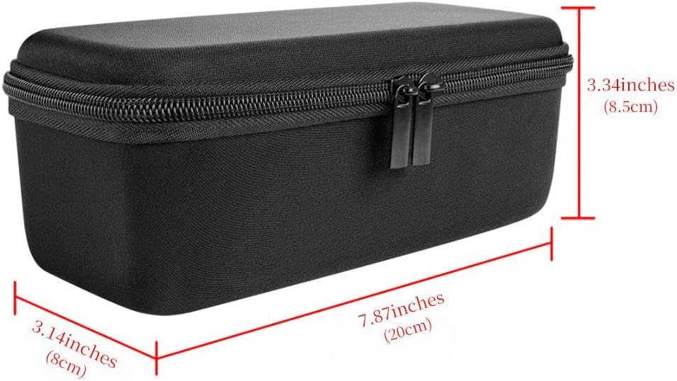 Linkidea Speaker Carrying Case Compatible with Bose Soundlink Mini 1 & 2 (I and II Gen) Case, Protective Hard Shell Travel Bag with Cable Charger Storage (Black) - Image 4