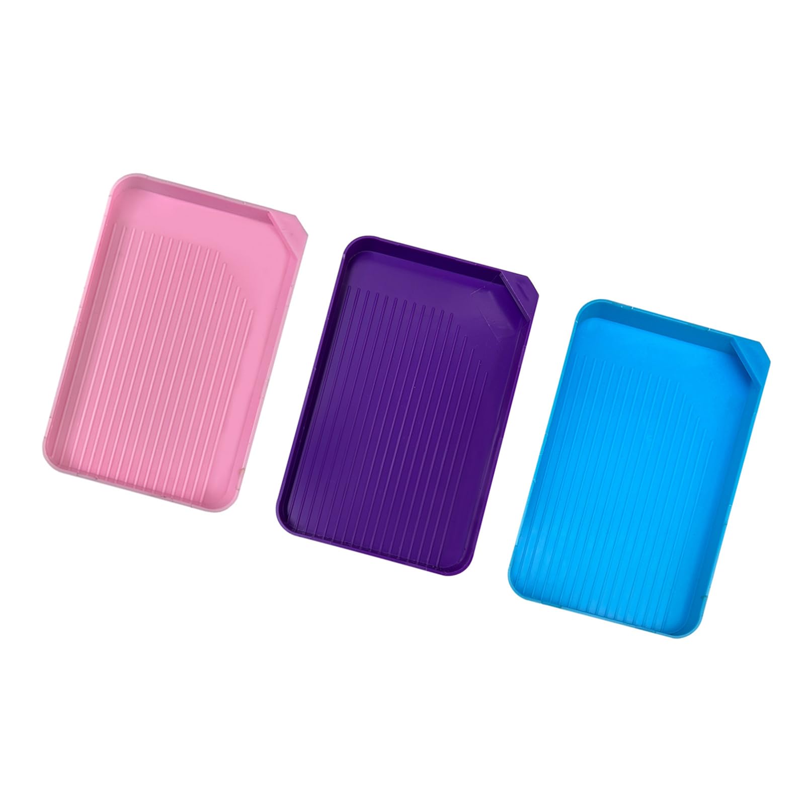 HDOYTXXM 3Pcs Craft Beads Organiser Stackable Storage Tray for Rhinestones Jewelry Making Accessories and Art Supplies Tray
