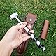 Bushcraft Überlebenswerkzeug, verlängerter Handschneckenschlüssel Scotch Eye manueller Handschneckenbohrer für Camping, Unterschlupf, Grill, kleine Bänke, Bushcrafting und Outdoor-Rucksackreisen…