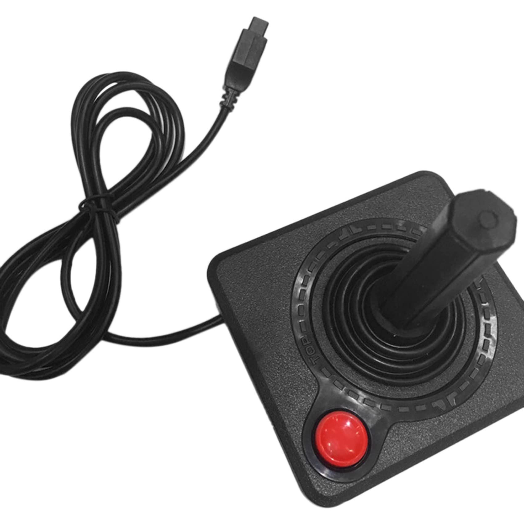 ISTOVO 8X Gaming Joystick Controller per 2600 Game Rocker con Leva Un 4 Vie E Pulsante di Azione Retrò Gamepad Retrò