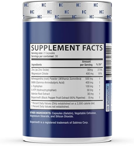 Miniatura 5 de Fórmula Knockout para aliviar el estrés, azul marino, 60 unidades (paquete de 1)