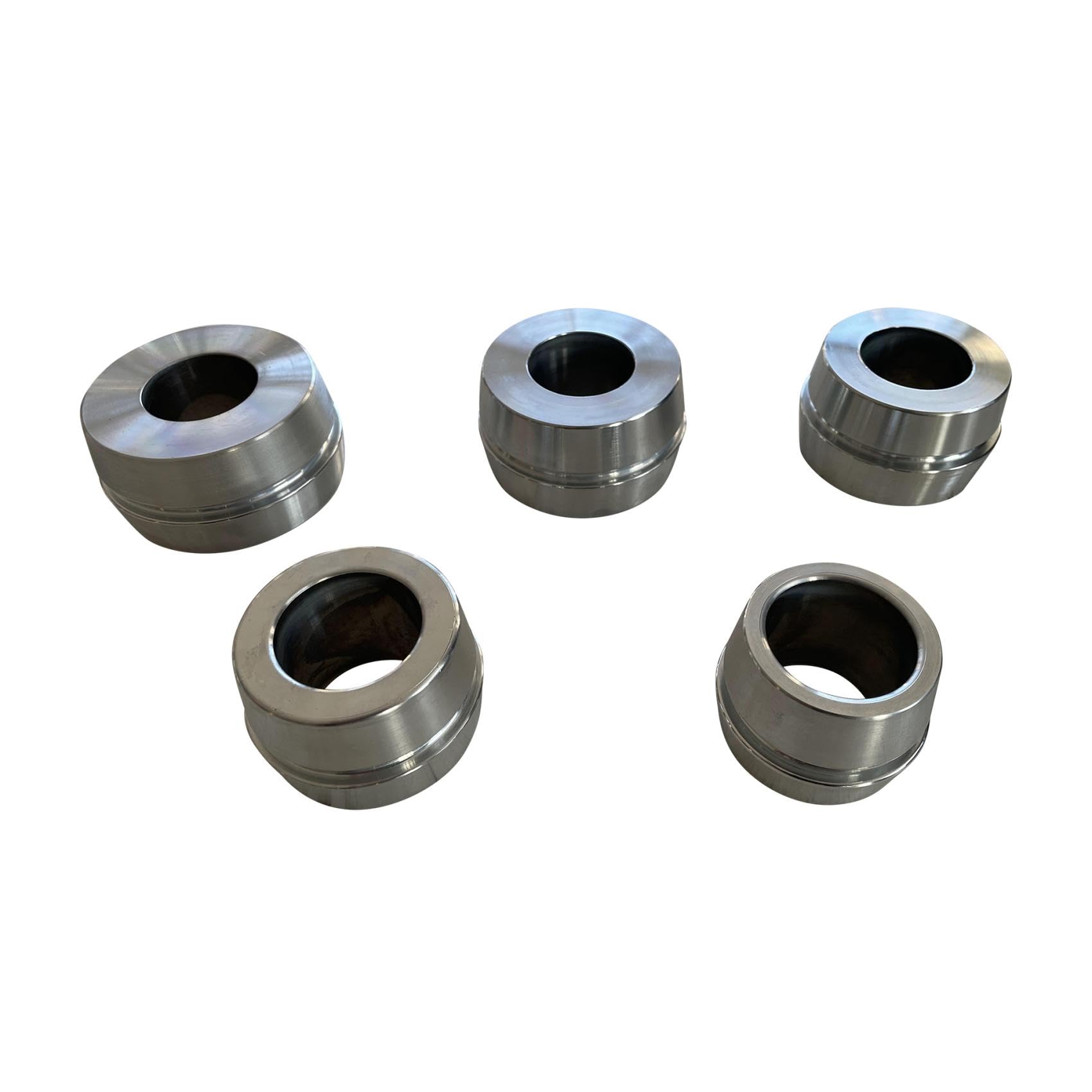 Juego de Conos cónicos para equilibradora de Ruedas con Eje de 40 mm, de 52,5 mm a 90,2 mm (2,07 a 3,55 Pulgadas), 5 Unidades, Accesorio para reparación de neumáticos