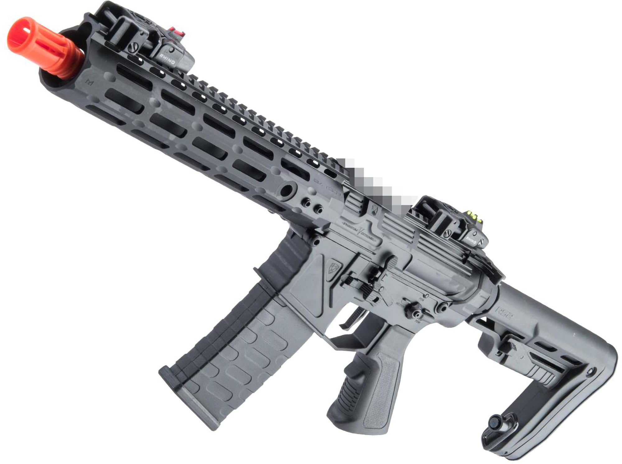 Evike Airsoft - APS Phantom Extremis Mark V 2.0 eSilverEdge Airsoft M4 AEG with 10