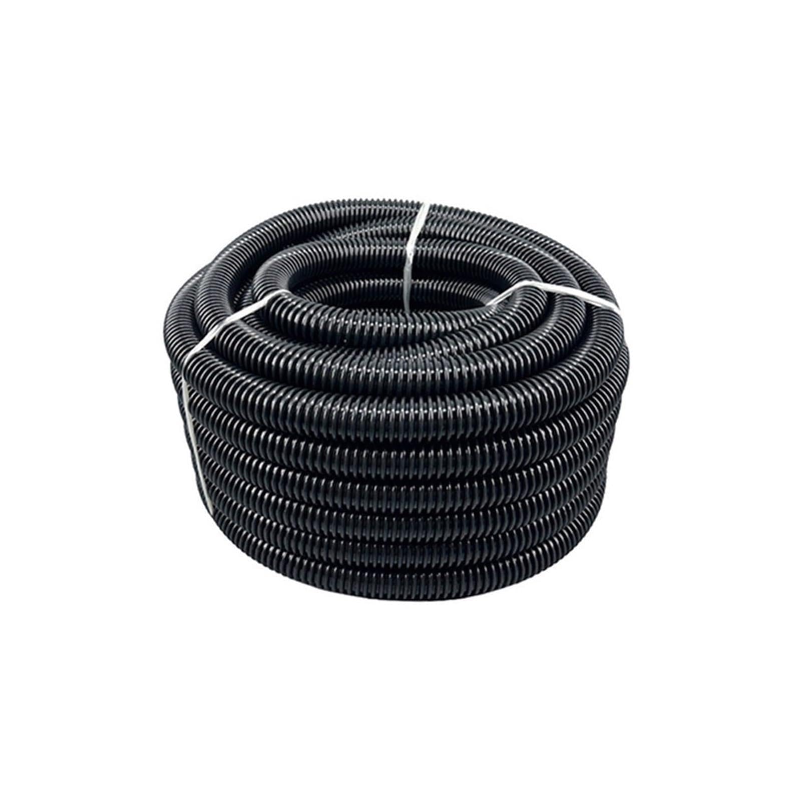 Stldbzakpkn Black-5M 3M/5M Vacuum Cleaner Hose Inner Diameter 32Mm Flexible Vacuum Cleaner Extended Hose Universal Threaded Eva Corrugated Hose(Black-5M)