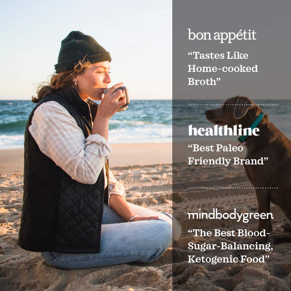 Butter Chicken and Tom Yum Chicken Keto Bone Broth Variety Pack by