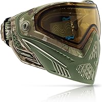 Vista 15 de Dye i5 Gafas de paintball – Lente térmica antivaho – Correa GSR Pro, orejas formadas por compresión – Protección facial profesional