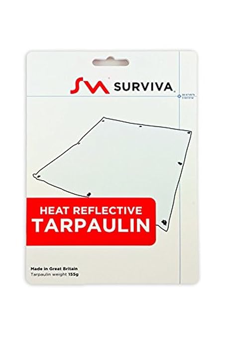 Surviva Heat Reflective Tarpaulin - Survival Blanket