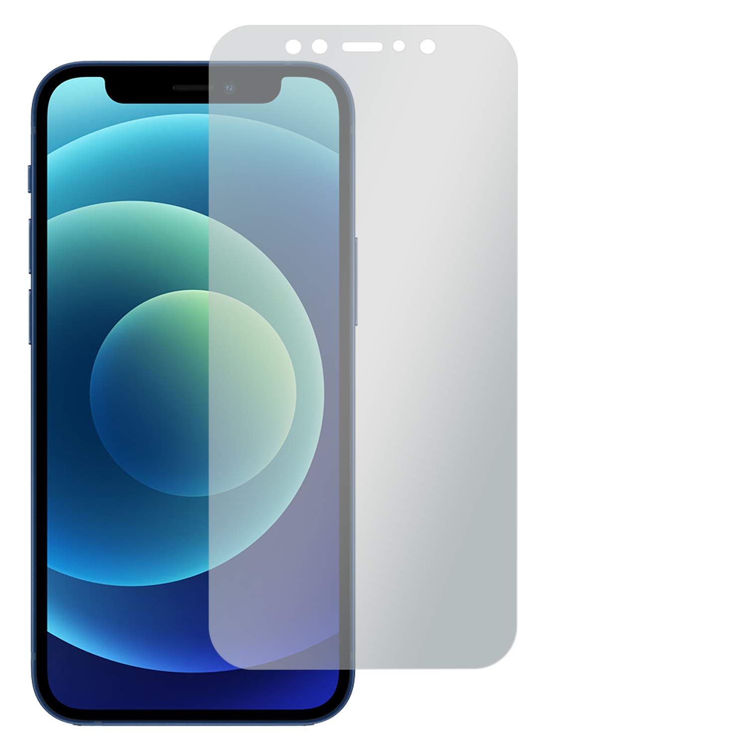 Slabo 4 x Pellicola Protettiva per Display per iPhone 12 Mini No Reflexion Opaca