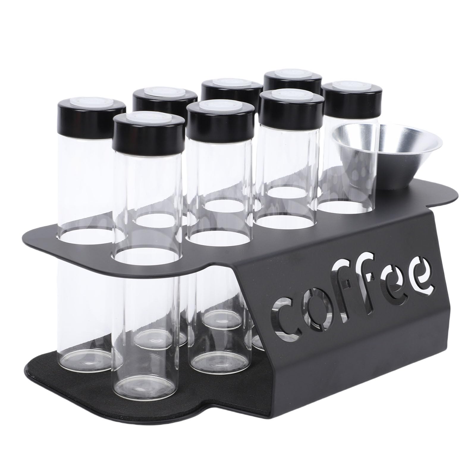 Alomejor Coffee Bean Storage Tubes with Exhaust Valve