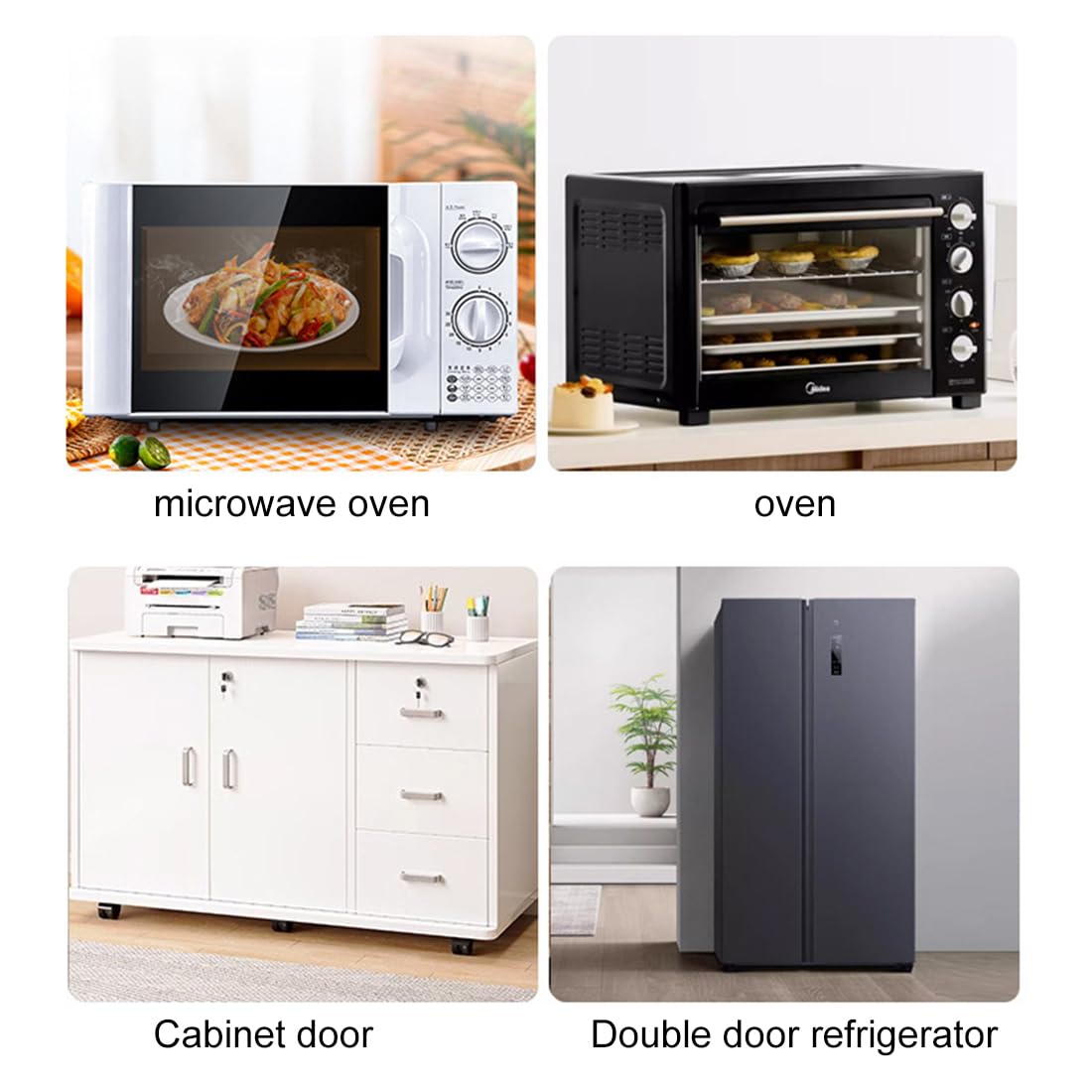 Blocco Sicurezza Forno Bambini - Serratura Frontale Con Adesivo Termoresistente | Protezione Cucina - Foto 11