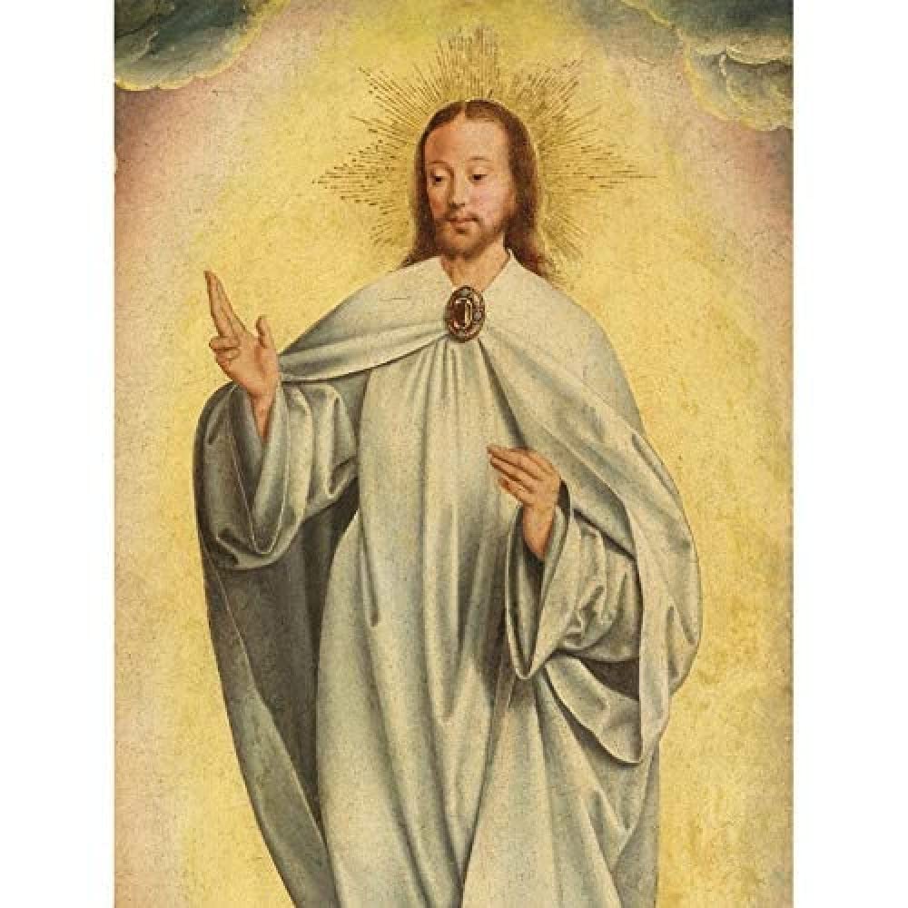 Artery8 Van Kalkar Transfiguration Of Christ Resurrection Unframed Wall Art Print Poster Home Decor Premium