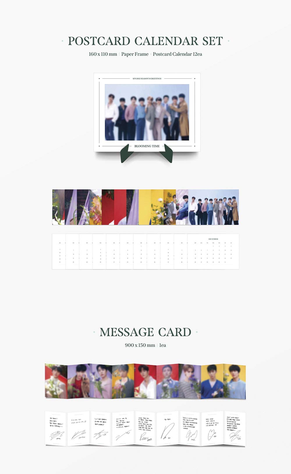 Amazon.com: SF9-2021 Season's Greetings Blooming Time+Extra