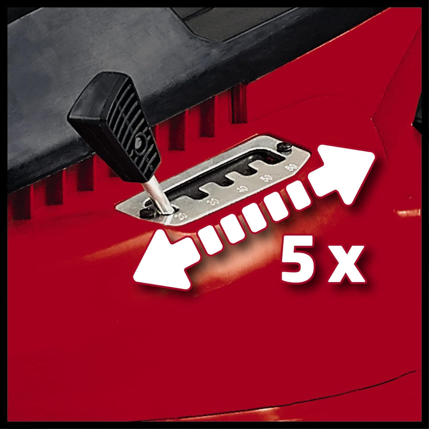 Einhell Cortacésped eléctrico GC-EM 1500/36 (Motor de Potencia de Carbono 1500 W, Anchura de Corte 36 cm, Caja colector 38 l, para Superficies de césped 600 m², Altura de Corte 25-65 mm)