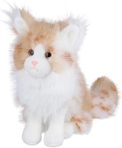 Miniatura 4 de Apricot Lamb Juguetes de peluche naranja Maine Coon Gato Gatito de peluche suave perfecto para niños 10.2 pulgadas