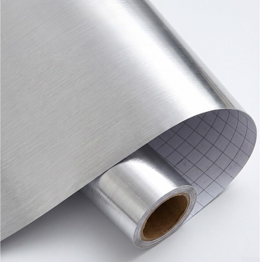 Silber Möbel für folie 60x300cm Ölbeständig 4 Stück Silber Möbel