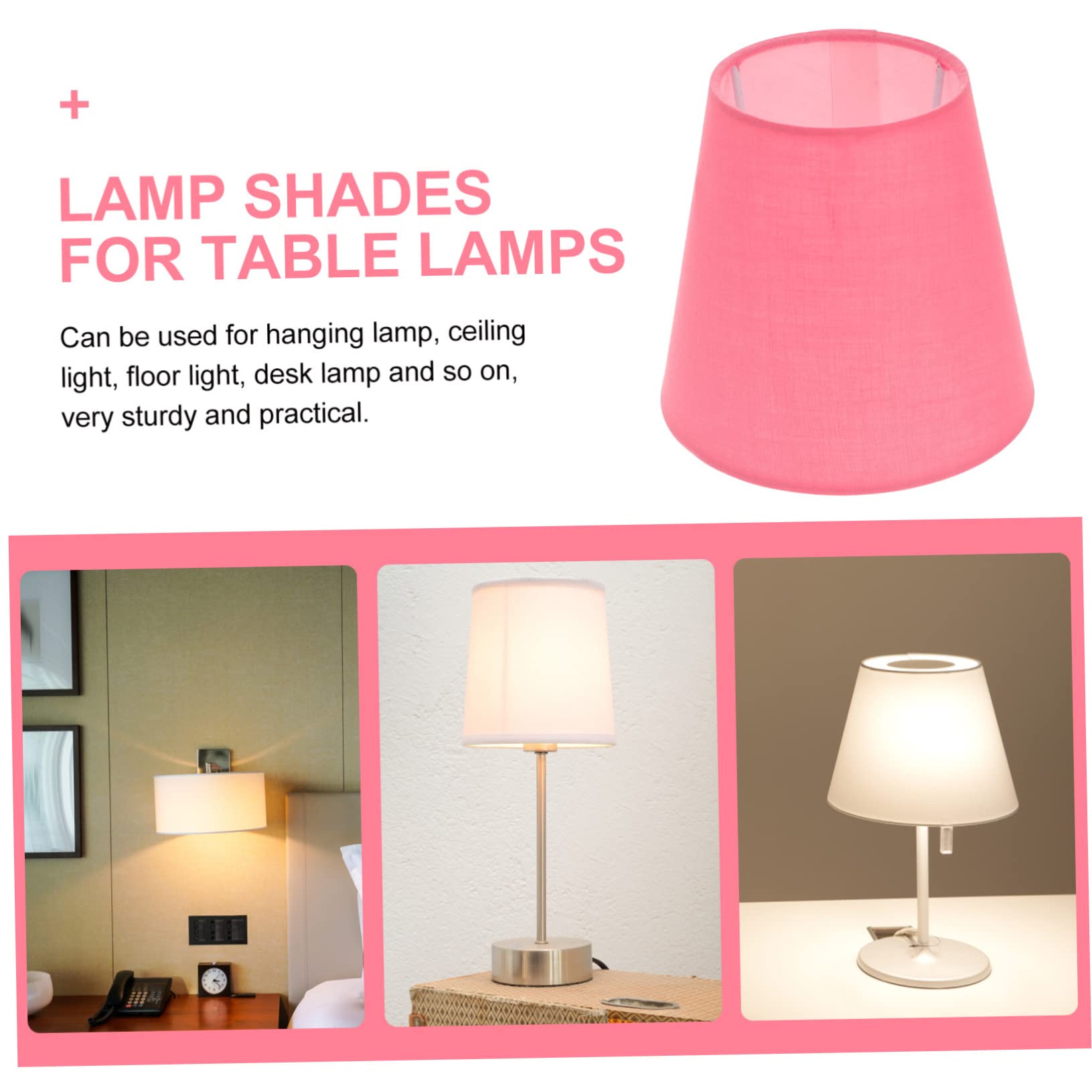 Hemobllo 2pezzi Paralume Tessuto Per Lampadari Copertura Sospesa Decorativa Stile Macaron Per Ambienti Interni Facile Da Installare e Resistente Per Hotel e Spazi Domestici