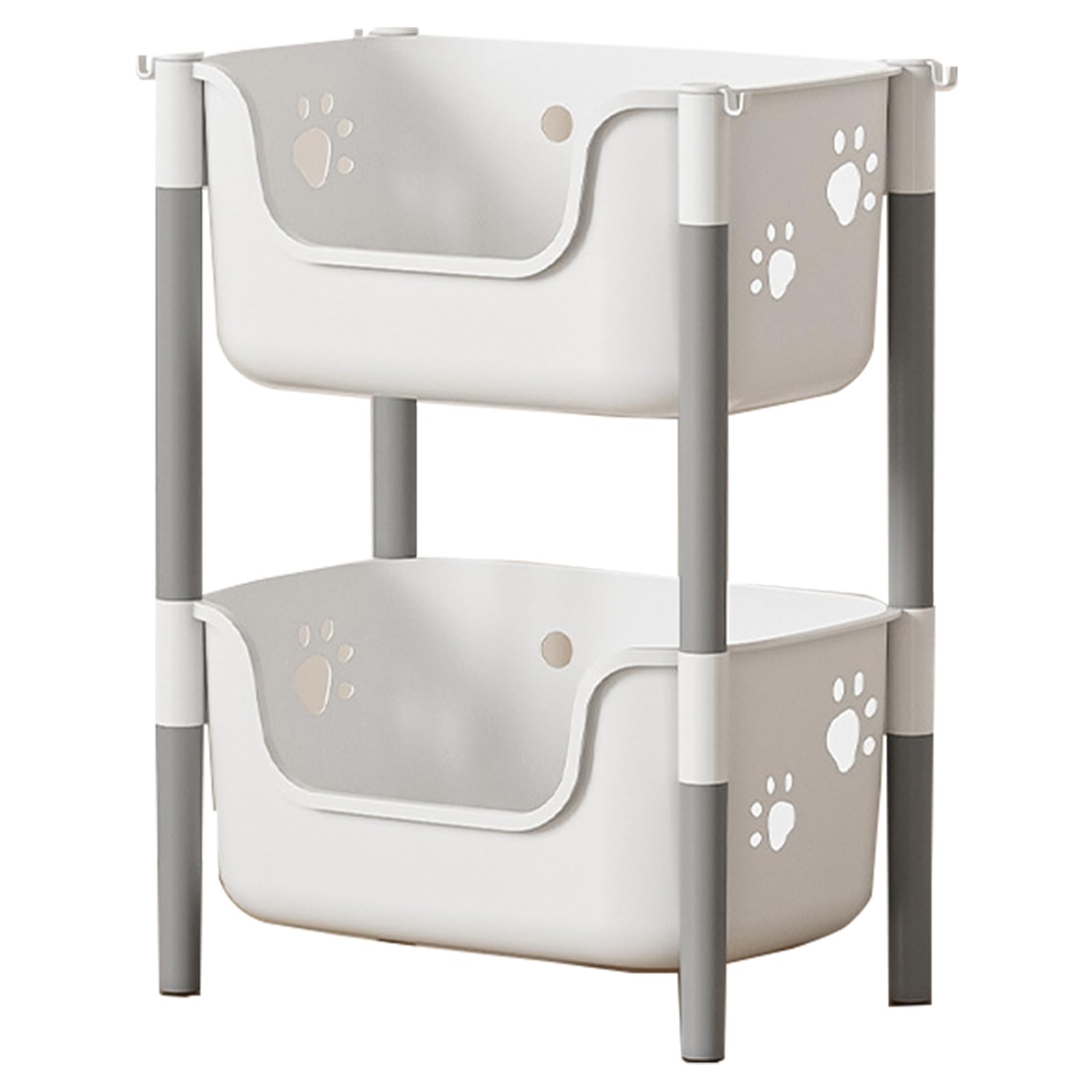 Sturdy Storage Solution with Rolling Easy to Assemble Storage Shelves with Rolling Organizers Drawers