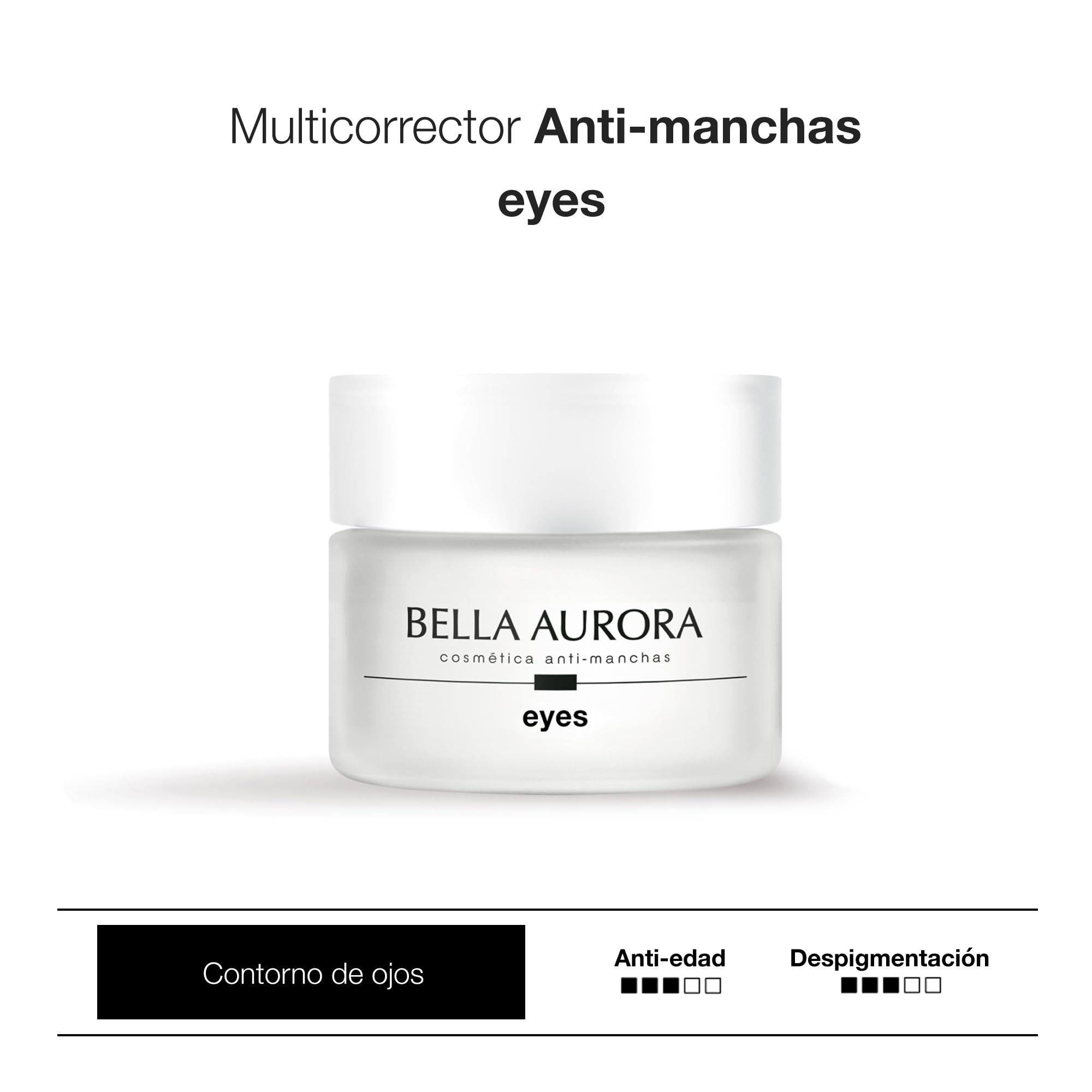 Bella Aurora, Eyes Contorno Ojos Multi-Corrector 15 Ml, Krem Do Konturu Oczu, Wielobarwny, U, Kobieta