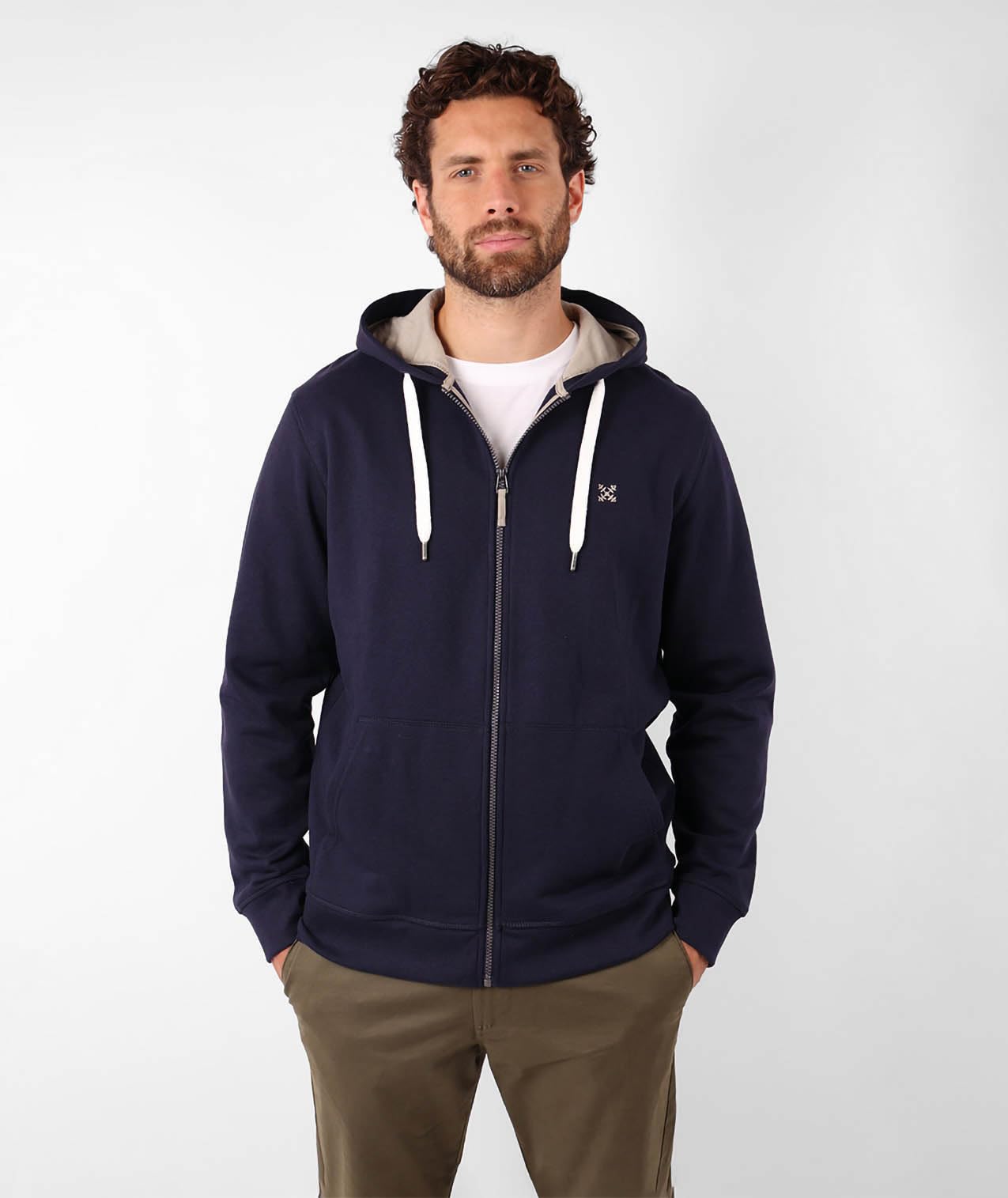 OXBOW Sweat Capuche zippé SALET Essentials Hiver 2026 Zippé, avec Capuche, Uni