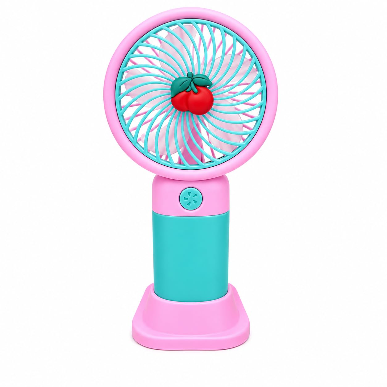 EDNITA Mini Portable Hand Fan USB Type C Rechargeable 3 Speed Personal Cooling Fan, Handheld Small Desk Fan with Stand, Battery Operated for Office, Home, Travel & Outdoor Use - Multicolor-image-30