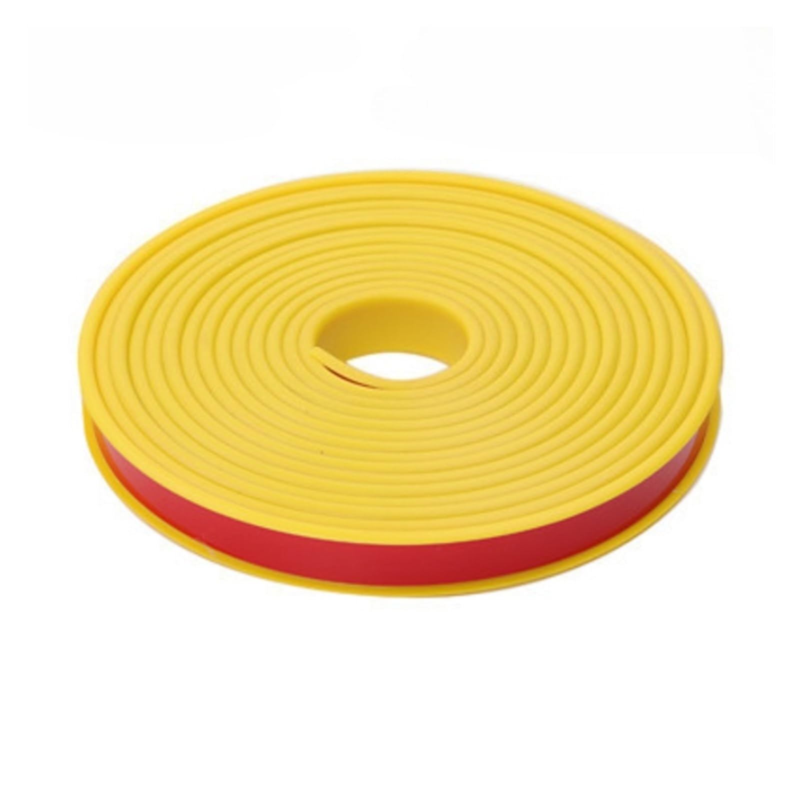 U Shape Edge Banding 5M U-shaped Wooden Cabinet Edge Strips, Cabinet Furniture U-shaped Soft Edge Sealing Strips Self-adhesive Edge Strips(Yellow,18mm)