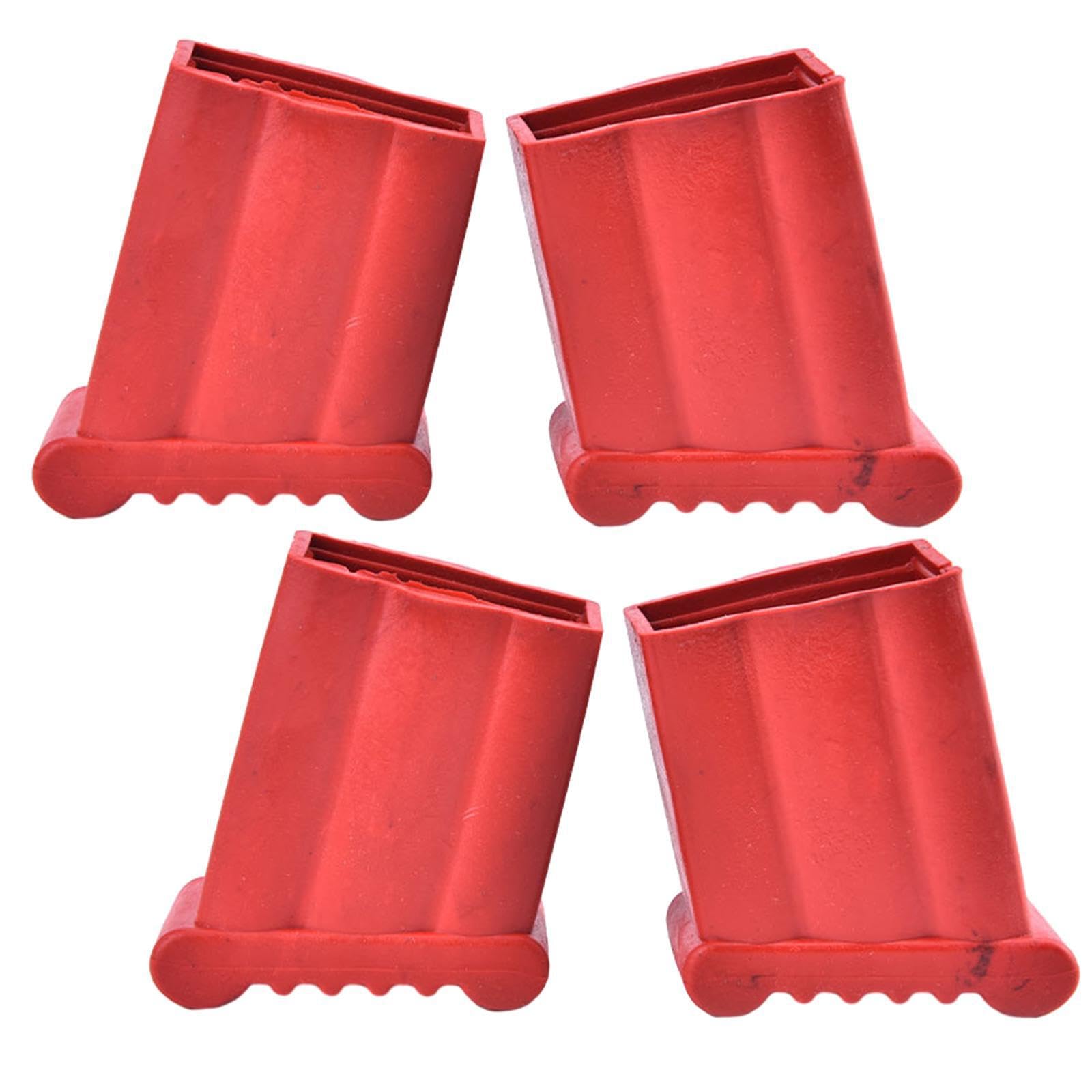 Yixannx Telescopic Ladder Feet Pad Replacement Non Slip Accessory Provide Exceptional Grip With Durable Rubber Garages Ladder Non Slip Feet Mat Rubber Round, 5.1X2.7cm