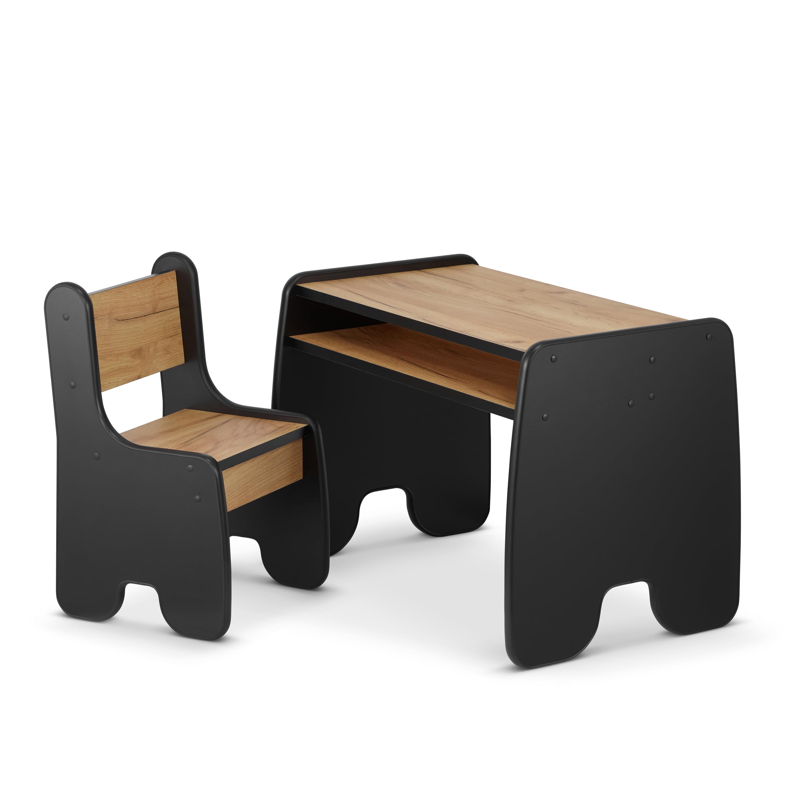 defiPad® Table Enfant avec Chaise | Premium Bureau avec Espace de Rangement | Table Dessin | Meuble Chambre | Charge 80kg pour 2-8 Ans