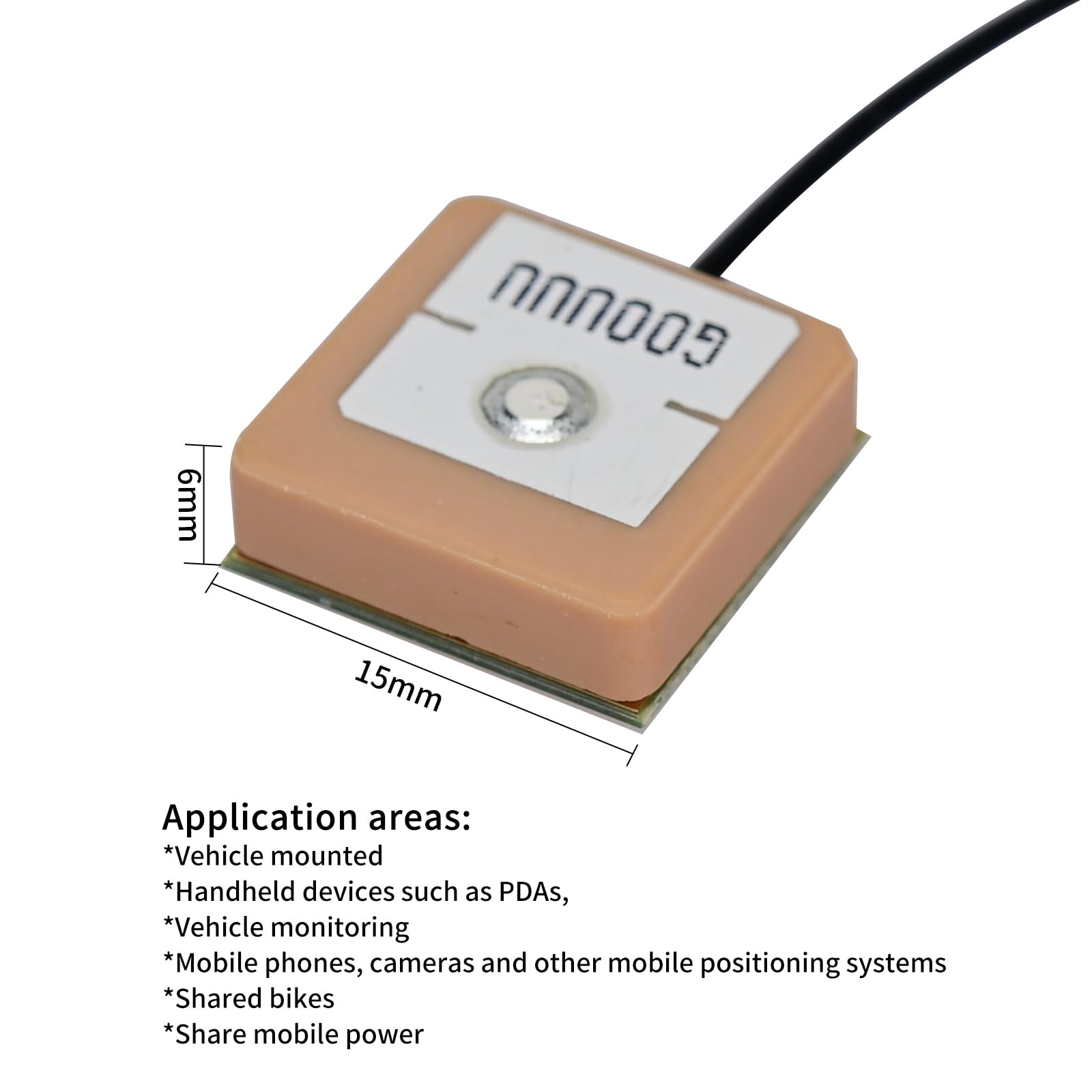 Módulo GPS GT-U7, pequeño Receptor GPS, bajo Consumo de energía, Alta sensibilidad con Antena IPEX Compatible con NEO-6M para 51 microcontroladores Arduino