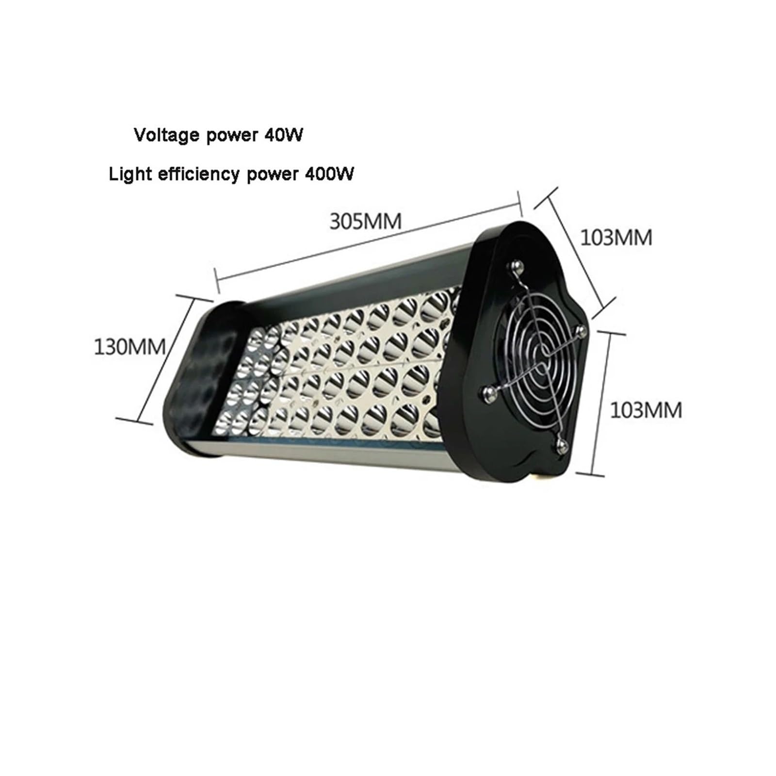 lámpara de curado UV, Lámpara LED De Curado Coloide UV Portátil, 400W, Impresora Fotográfica, Tinta Resina, Cabezal Impresión, Inyección, 365nm, 395nm, 405nm, Cob(395nm)