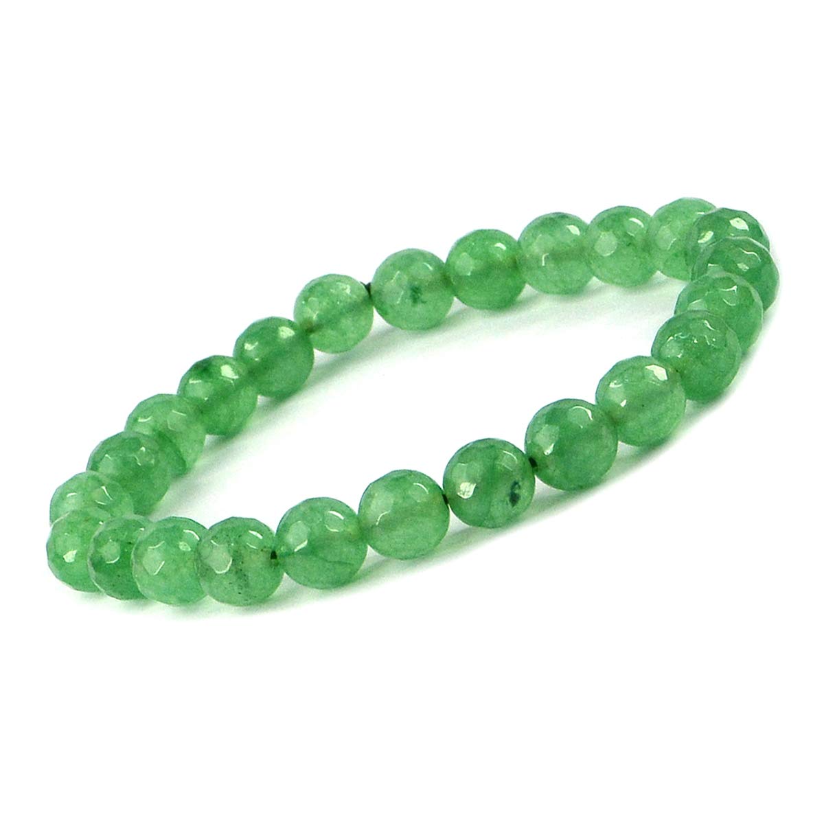 Balance Chakras with Natural Green Jade Crystal Certified healing bracelets. Stretchable - 8MM beads Bracelets (B0CR7Q697Q) Amazon Price History, Amazon Price Tracker