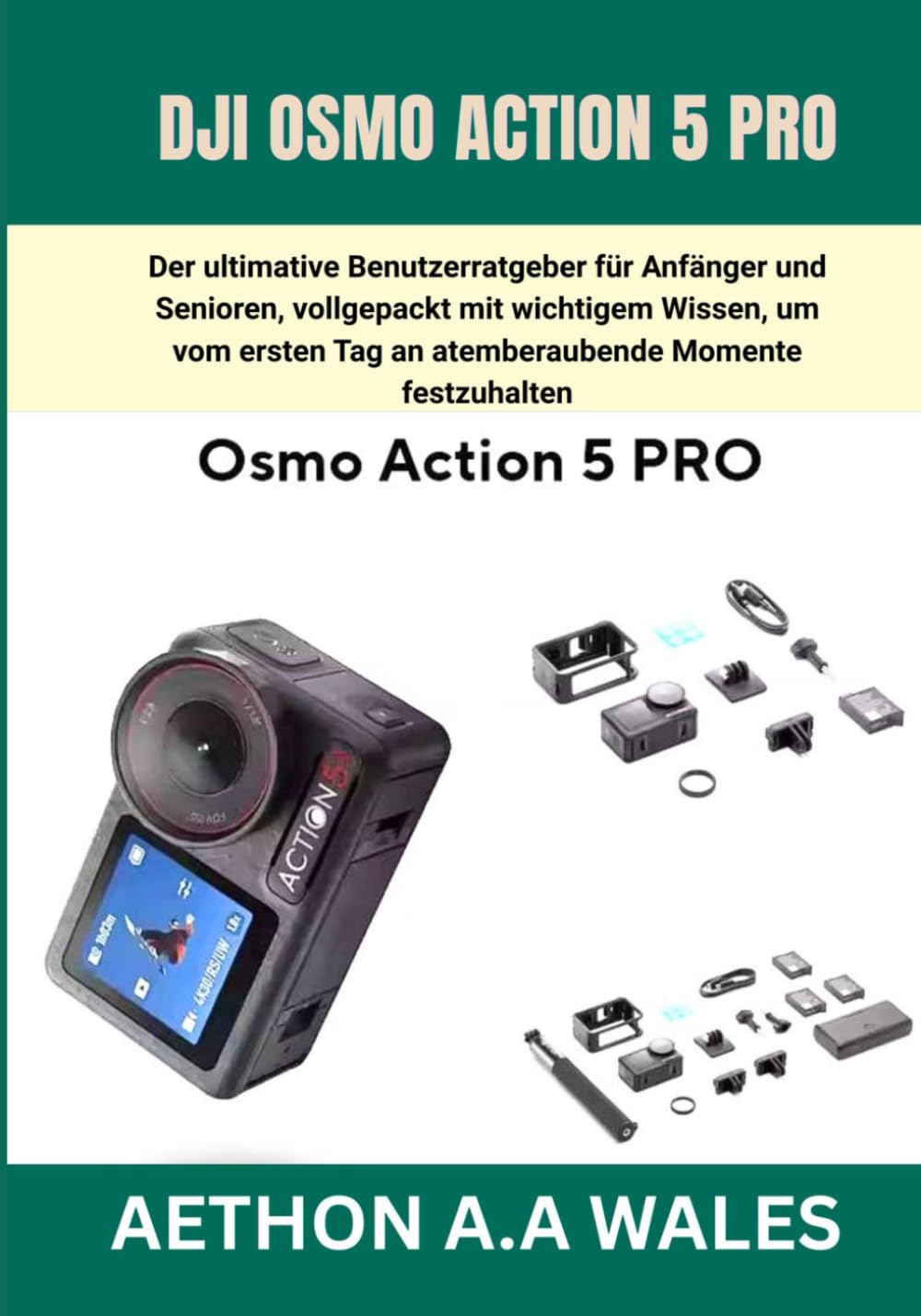 Livre DJI Osmo Action 5 Pro guide débutant manuel utilisation français