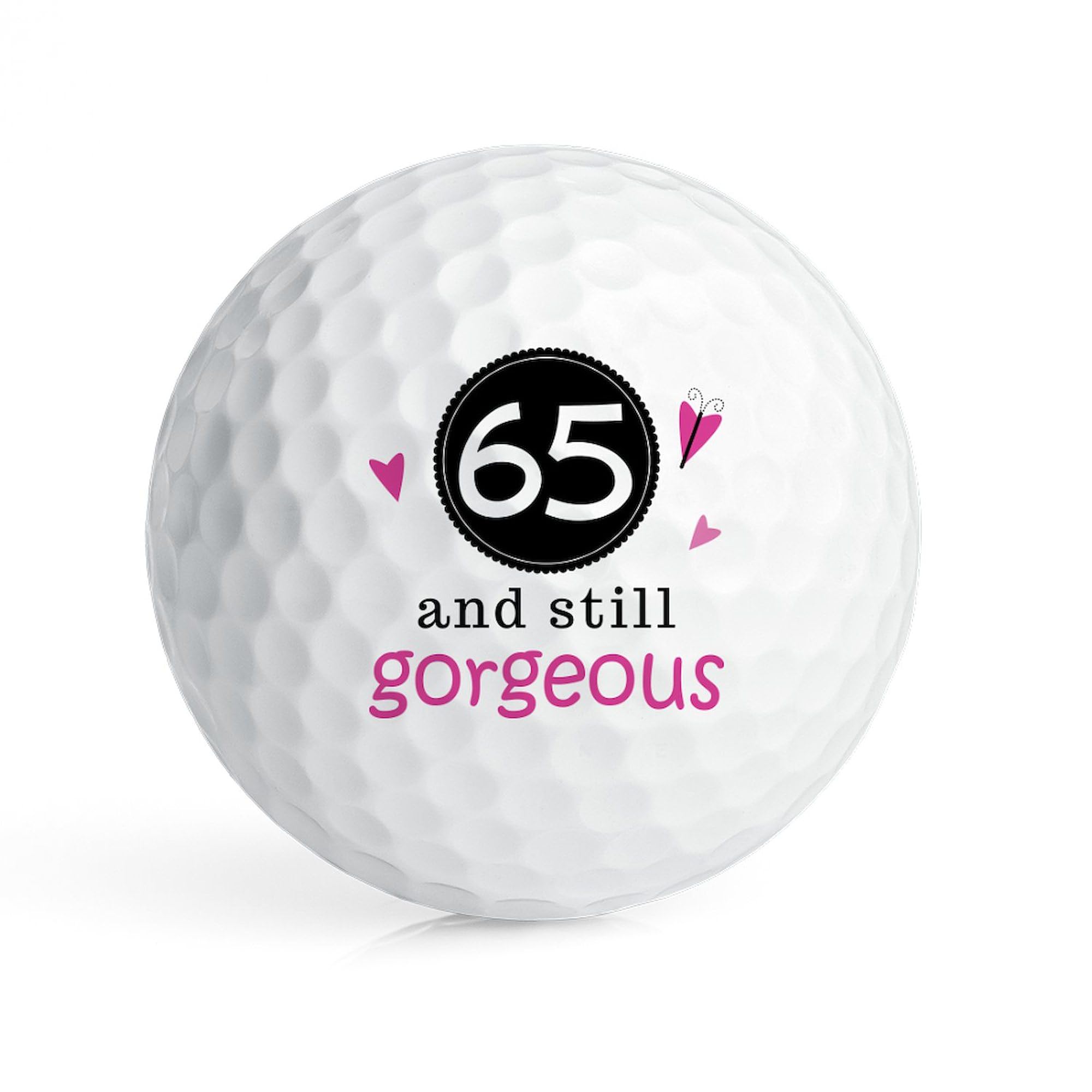 CafePress 65Th Birthday Gorgeous Novelty Golf Balls (Pk of 6)