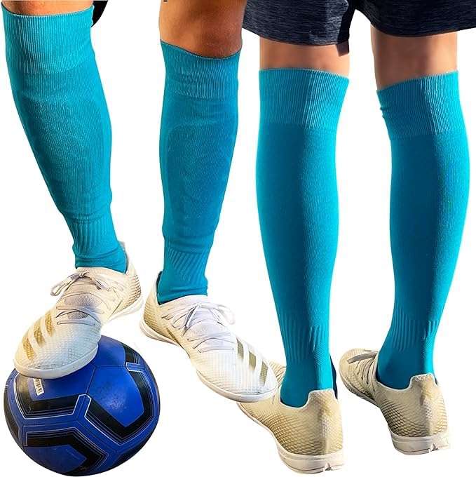 COUVER Affordable Youth/Kids Knee High Polyester Sports Athletic Baseball Softball Socks, 1 Pair3