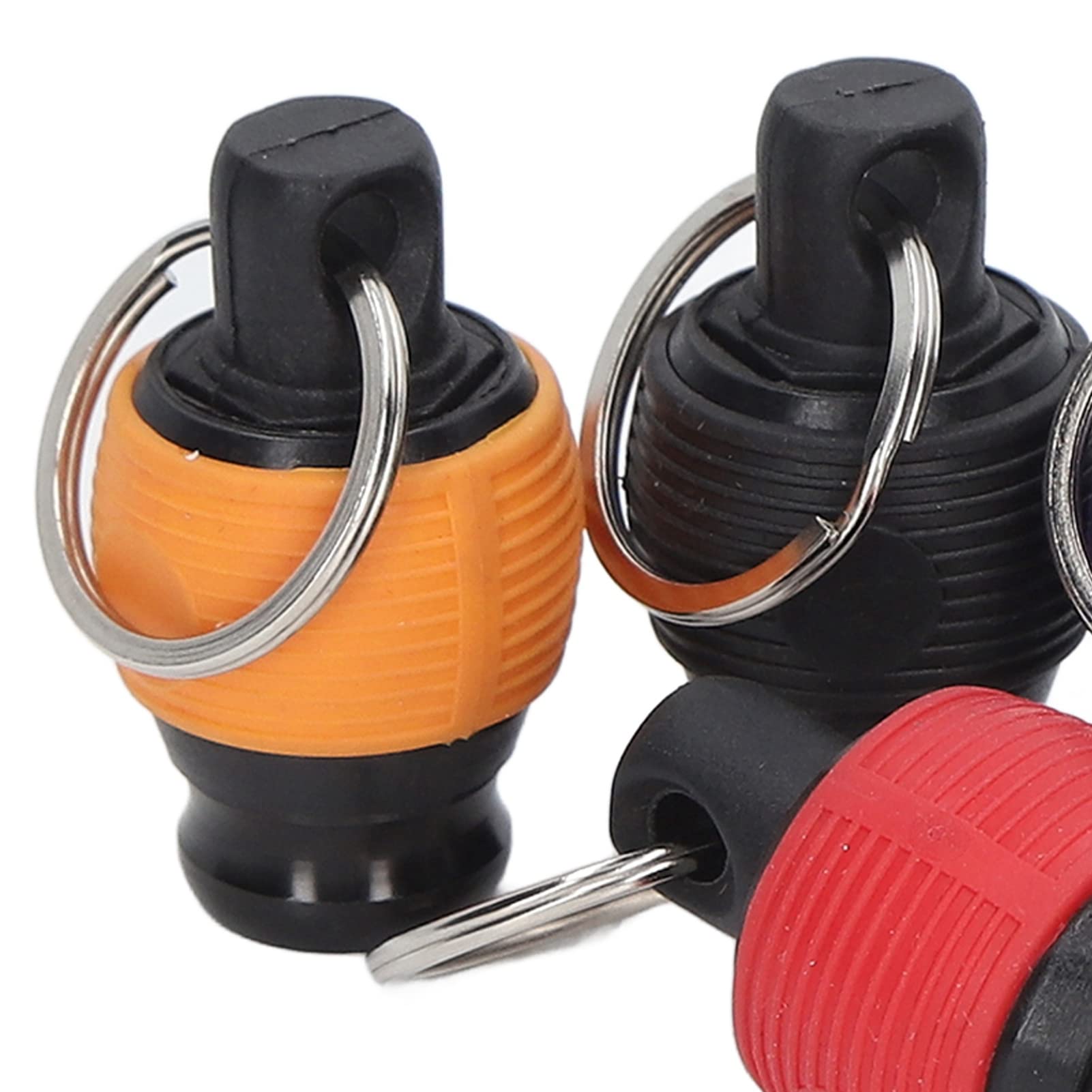 6 PCs Bit Holder Sockel Key Chain for Convenient Use Outdoors, Drill Bit Holder for Broad Compatibility, an Essential Tool for Enthusiasts and Specialists